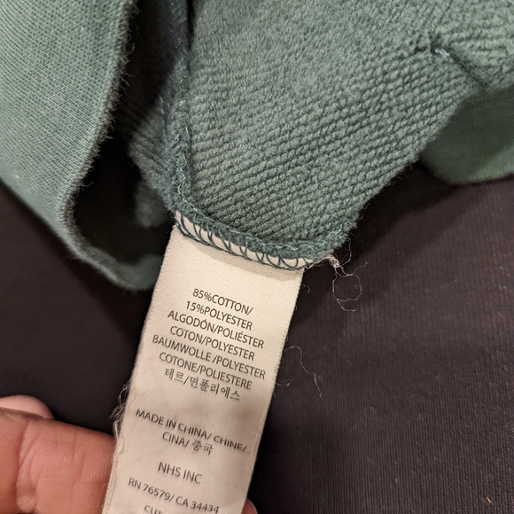 Santa Cruz Skateboards Kids Hoodie - Green with Pink Accents - Picture 3 of 7